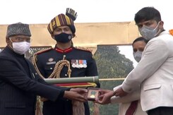 President Posthumously Awards Ashok Chakra To J&K Cop Killed In Action President Posthumously Awards Ashok Chakra To J&K Cop Killed In Action