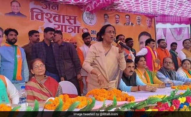 BJP's Rita Joshi Says Waiting For Decision On Ticket For Son In UP Polls