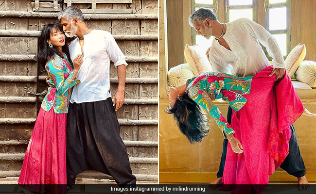 Milind Soman And Ankita Konwar's Jaisalmer Vacation Came With A Side Of Breezy Ethnic Style