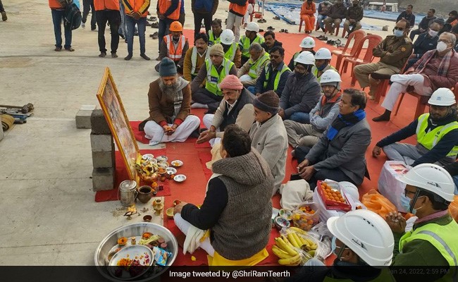 Granite Slabs To Help Raise Ayodhya Ram Temple Floor. See Pics
