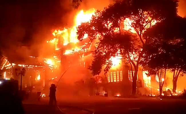 Secunderabad Club, One Of India's Oldest, Destroyed In Big Fire