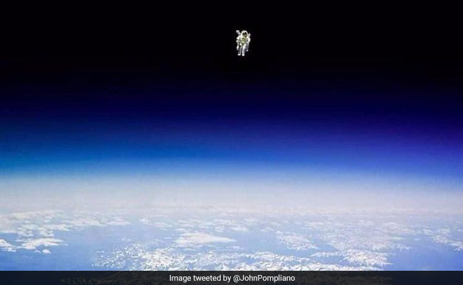 Fact-Check: Truth Behind Viral Image Of Astronaut Floating Above Earth