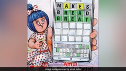 Amul's Topical On Popular Game 'Wordle' Wins Appreciation On Twitter