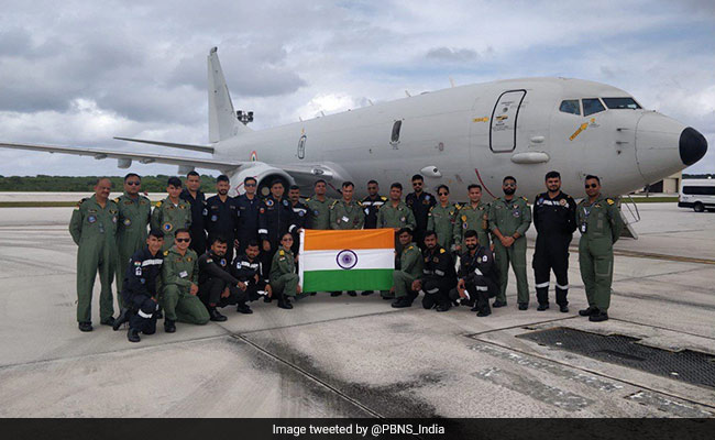 Indian Navy's P8I Aircraft Participates In Multinational Exercise 'Sea Dragon-22'