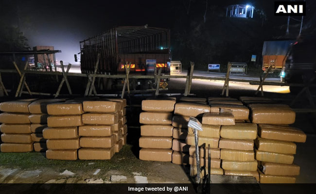 2,300 Kg Ganja Seized From Truck In Assam, 2 Arrested: Police