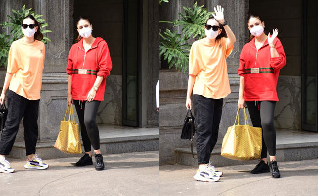 Kareena And Karisma Kapoor's Colourful Take On Athleisure Is Sister Goals On A Casual Day