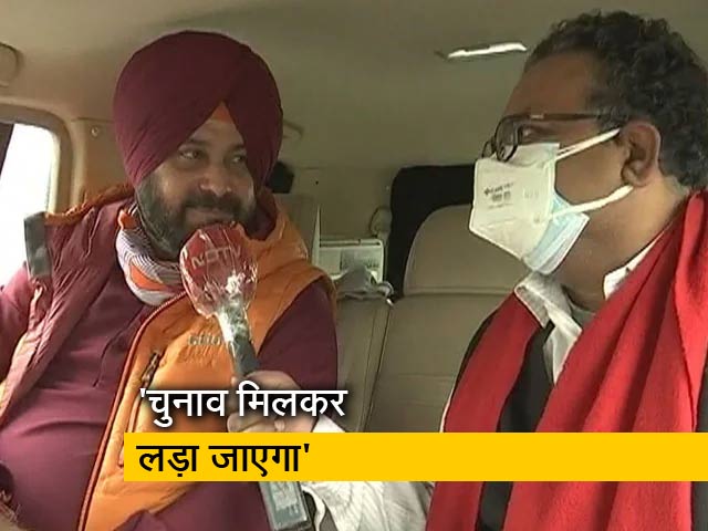 नवजोत सिंह सिद्धू ने NDTV से कहा- 'अमरिंदर सिंह कैप्टन नहीं गद्दार हैं'