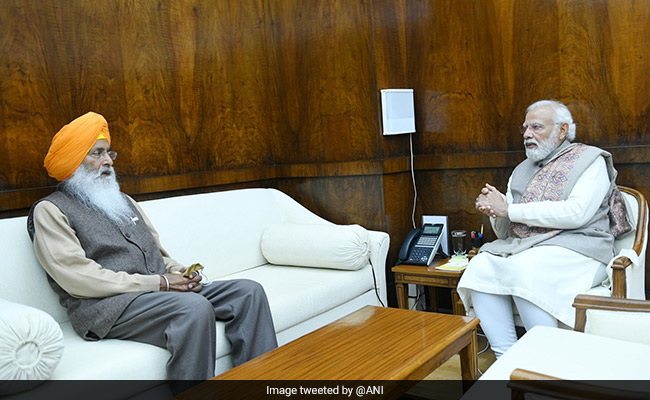 PM Modi Meets Sukhdev Singh Dhindsa Ahead Of Punjab Assembly Elections