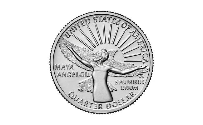 Poet Maya Angelo Becomes The First Black Woman To Be Featured On US Coin