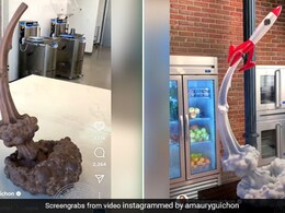 Viral Video: Chef Creates Rocket Ship Out Of Chocolate; Astounds The Internet
