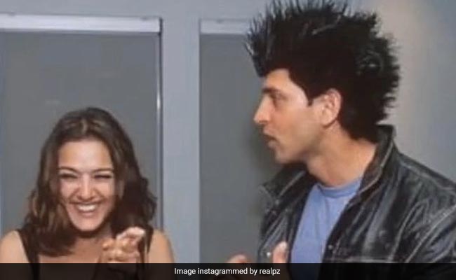 ICYMI: Hrithik Roshan's Epic Hair In Preity Zinta's Throwback Gold