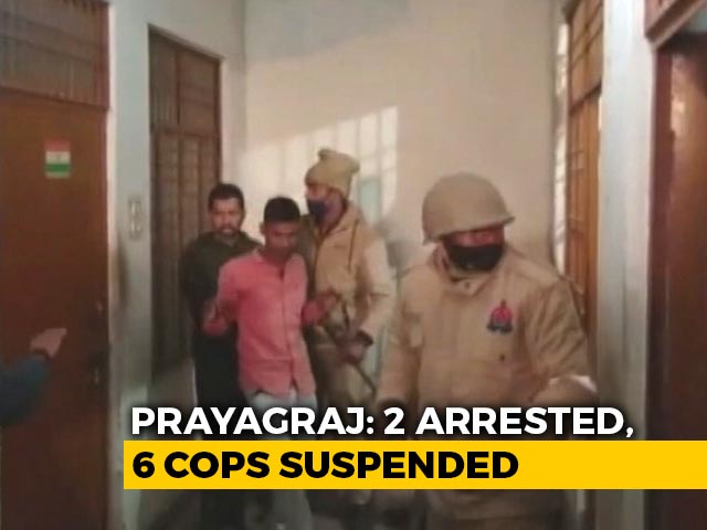 2 Arrested, 6 Cops Suspended After Clash With Students At Prayagraj Station