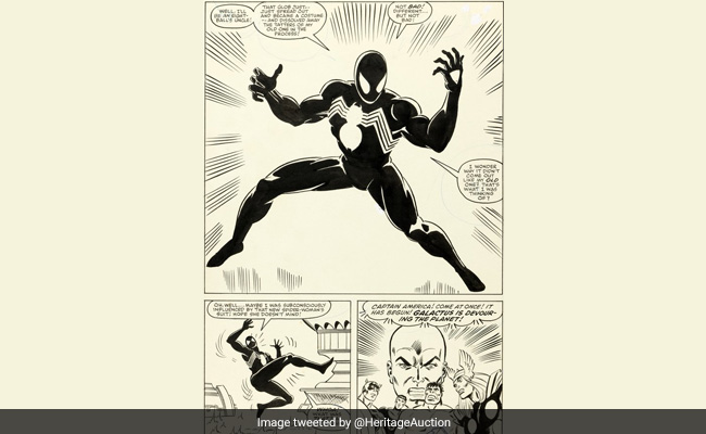 Single Page Of Spider-Man Comic Sells For Record $3.36 Million At Auction