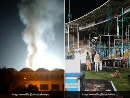 VIDEO- पाकिस्तान सुपर लीग से पहले ही कराची स्टेडियम में लगी आग, कमेंट्री बॉक्स जलकर खाक, बताई जा रही है यह वजह VIDEO- पाकिस्तान सुपर लीग से पहले ही कराची स्टेडियम में लगी आग, कमेंट्री बॉक्स जलकर खाक, बताई जा रही है यह वजह