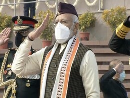 उत्तराखंड की टोपी पहनने पर CM धामी ने PM मोदी का जताया आभार, कांग्रेस ने बताया 'चुनावी नौटंकी' उत्तराखंड की टोपी पहनने पर CM धामी ने PM मोदी का जताया आभार, कांग्रेस ने बताया 'चुनावी नौटंकी'
