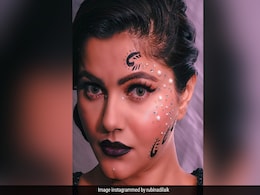 Rubina Dilaik का ये फेस आर्ट आप भी कर सकती हैं ट्राई, फॉलो करें ये आसान स्टेप्स  Rubina Dilaik का ये फेस आर्ट आप भी कर सकती हैं ट्राई, फॉलो करें ये आसान स्टेप्स