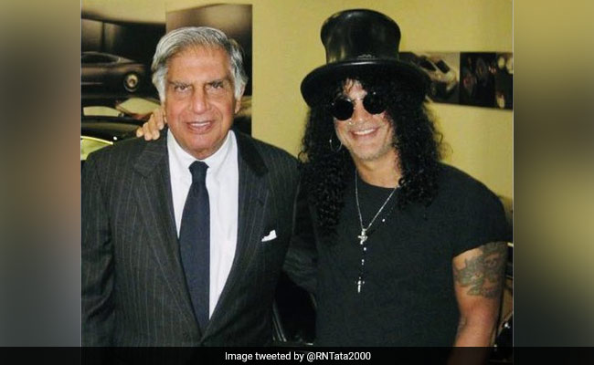 "Very Polite Rockstar": When Ratan Tata Met Guns N' Roses Guitarist Slash In California