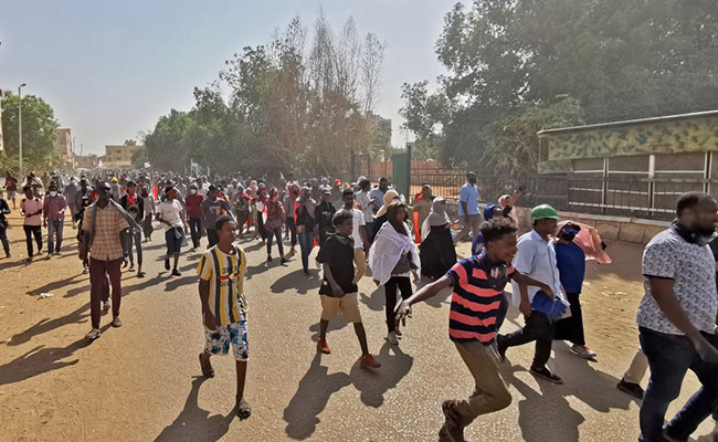 "No To Military Rule": How An Anti-Coup Protest In Sudan Gained Momentum