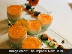 Pistachio And Saffron Pannacotta