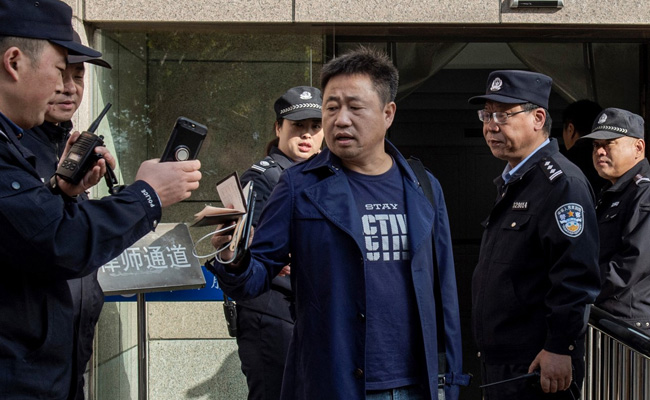 Chinese Human Rights Lawyer Detained For "Inciting State Subversion": Police