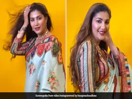 सपना चौधरी के साड़ी लुक ने जीता फैंस का दिल, VIDEO में उड़ती जुल्फों का जादू सपना चौधरी के साड़ी लुक ने जीता फैंस का दिल, VIDEO में उड़ती जुल्फों का जादू