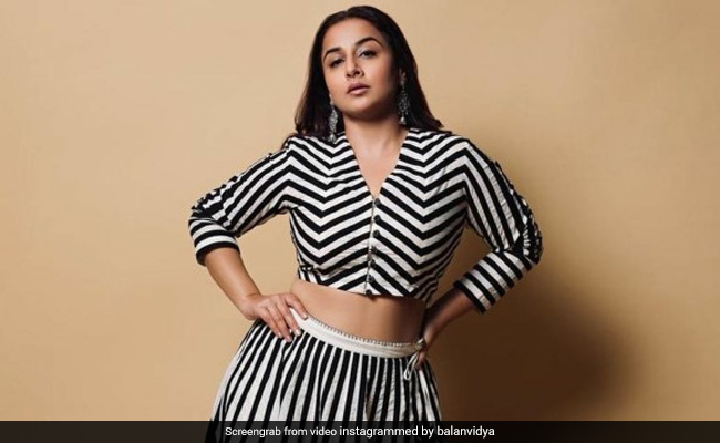 Vidya Balan Is Nothing But A Queen Of Spades In Her Zebra Print Fusion Dress