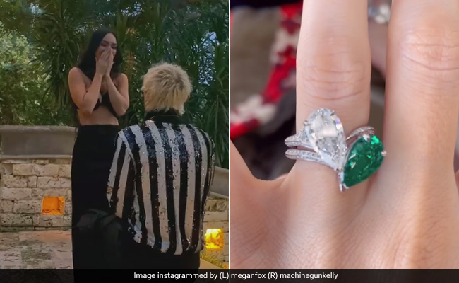 Megan Fox's Engagement Ring Includes Both Their Birth Stones In A Stunning Piece