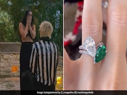 Megan Fox's Engagement Ring Includes Both Their Birth Stones In A Stunning Piece Megan Fox's Engagement Ring Includes Both Their Birth Stones In A Stunning Piece