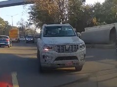 New-Gen Mahindra Scorpio Spotted Again With Sequential Turn Indicators