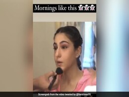 मेकअप करवाते हुए Sara Ali Khan के साथ हुआ बड़ा हादसा, एक्ट्रेस के मुंह के आगे फूटा बल्ब...देखें Video मेकअप करवाते हुए Sara Ali Khan के साथ हुआ बड़ा हादसा, एक्ट्रेस के मुंह के आगे फूटा बल्ब...देखें Video