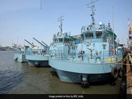 3 Indigenously-Built Floating Out-Post Vessels Inducted In Border Force 3 Indigenously-Built Floating Out-Post Vessels Inducted In Border Force