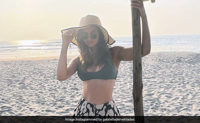 Gabriella Demetriades Welcomes 2022 Like This. See Pics