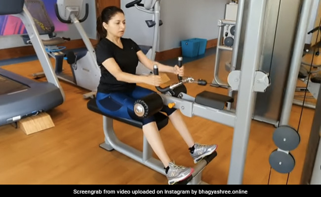 Straight From Bhagyashree's "Functional Training" Sessions