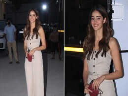 Ananya Panday's Beige Jumpsuit Is A Chic Staple Even In Our Winter Wardrobe Ananya Panday's Beige Jumpsuit Is A Chic Staple Even In Our Winter Wardrobe