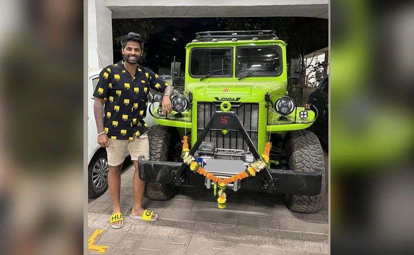 Cricketer Suryakumar Yadav Brings Home A Nissan Jonga
