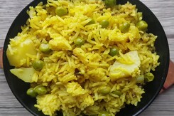 Aloo Matar Pulao Recipe | How To Make Aloo Matar Pulao Aloo Matar Pulao Recipe | How To Make Aloo Matar Pulao