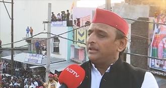 To Yogi Adityanath's "<i>Garmi</i>" Comment, Akhilesh Yadav's "<i>Thanda</i>" Comeback