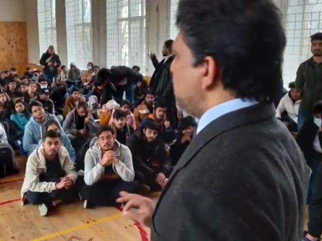 Stranded Indian Students Moved To Safety, Interact With Envoy