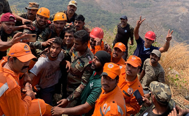 Kerala Trekker, Trapped On Hill For 2 Days, Rescued By Army