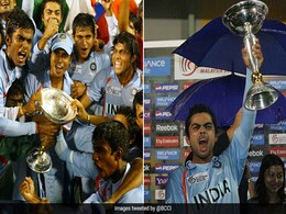 अंडर 19 वर्ल्डकप फाइनल से पहले BCCI से फैंस से पूछा खास सवाल, "2008 के इस फोटो में खिलाड़ियों को पहचानिए" अंडर 19 वर्ल्डकप फाइनल से पहले BCCI से फैंस से पूछा खास सवाल, "2008 के इस फोटो में खिलाड़ियों को पहचानिए"