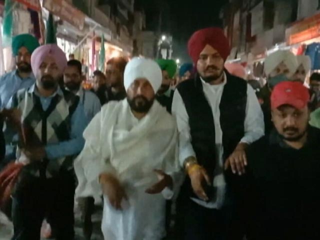 Punjab Chief Minister, Sidhu Moosewala After Temple Visit, Charged For Poll Code Breach