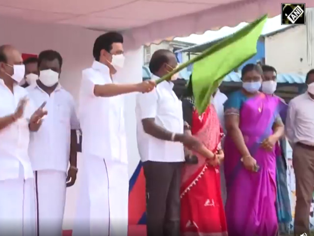 MK Stalin Flags Off 188 Ambulances In Tamil Nadu District