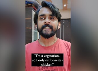 Watch: Funny Video About Vegetarians Eating Meat Will Leave You In Splits Watch: Funny Video About Vegetarians Eating Meat Will Leave You In Splits