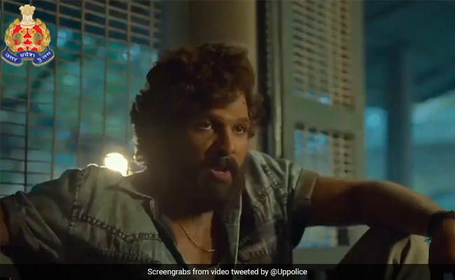 Video: UP Police, Inspired By Allu Arjun, Catches Real-Life "Pushpa"