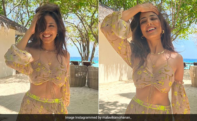 Malavika Mohanan's Co-Ord Set Gives Us The Perfect Excuse For A Stylish Beach Getaway