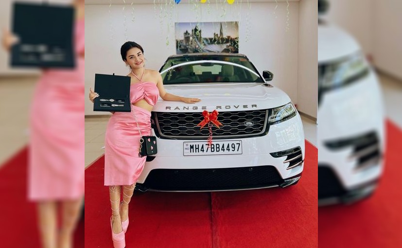 Actor Avneet Kaur Brings Home The Range Rover Velar Worth Rs. 86.75 Lakh