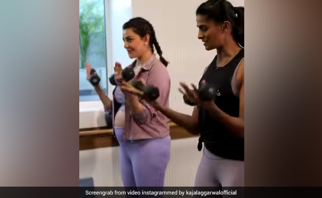 A Round-Up Of How <i>Singham</i> Star Kajal Aggarwal Is Trying To Remain Fit During Pregnancy