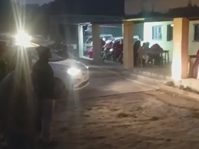 Parents Switch On Car Headlights So Students Can Write Exam