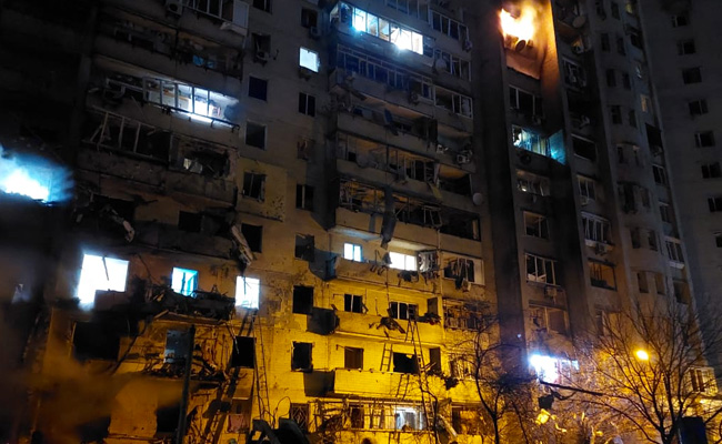 Ukraine Says 17 Of 24 Russian Drones Destroyed After Overnight Attack