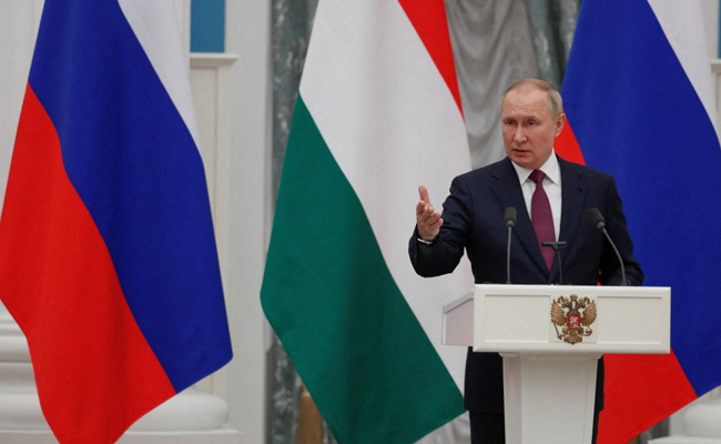 Extent Of Putin's "Misjudgments In Ukraine Crystal Clear": UK Spy Chief